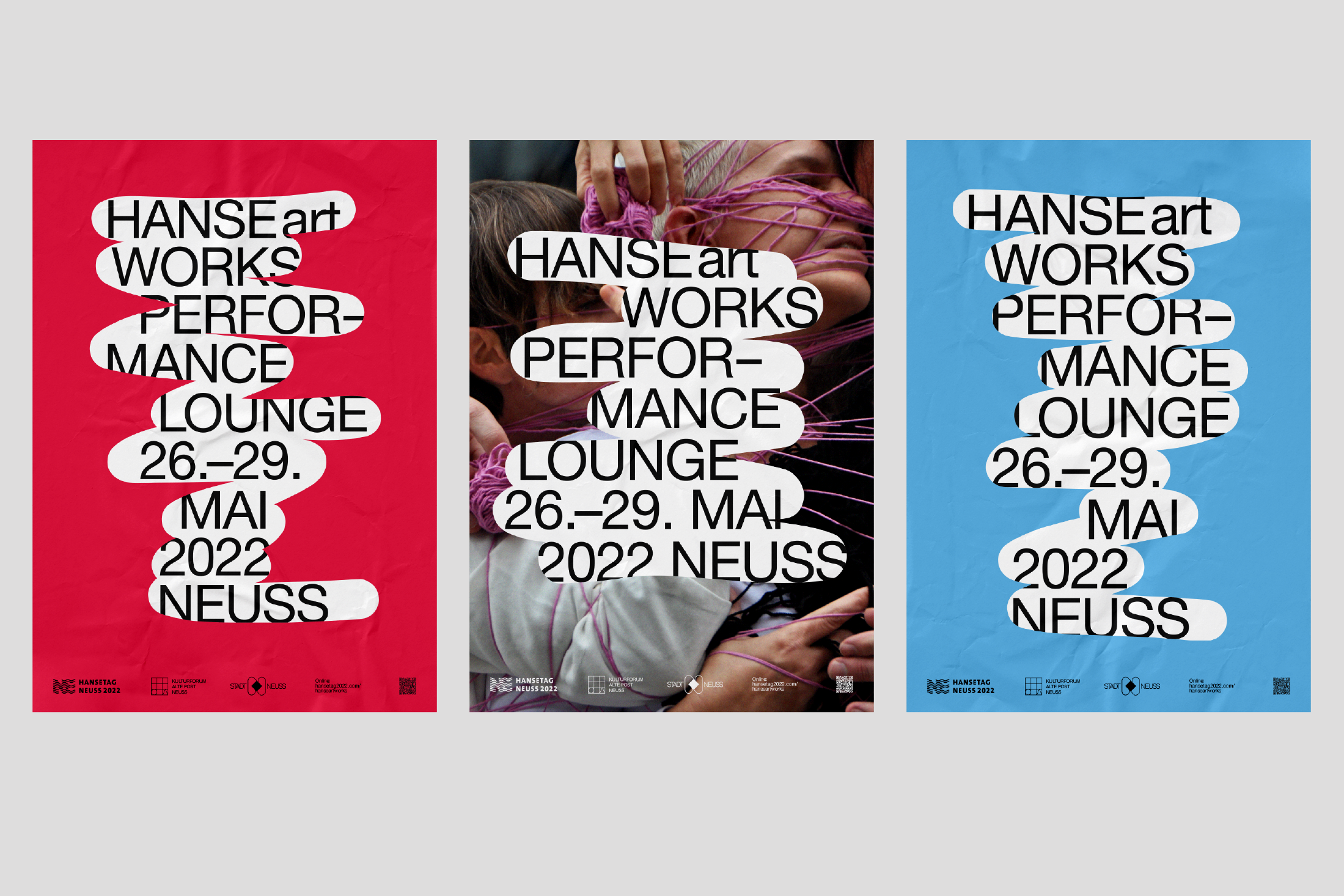 Animation, Plakatreihe, HanseArtWorks, Performance Festival, Neuss, 2022