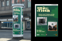 Kampagne »AmTisch«, Museum Ostwall, Dortmund, 2025