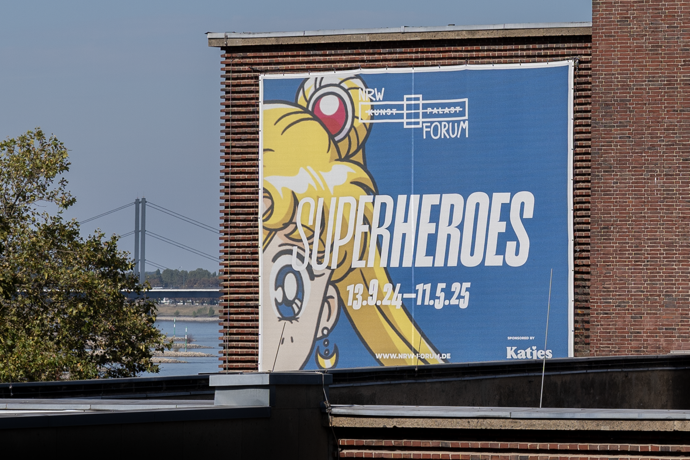 Ausstellung »Superheroes«, Kampagne, NRW-FORUM Düsseldorf, 2025